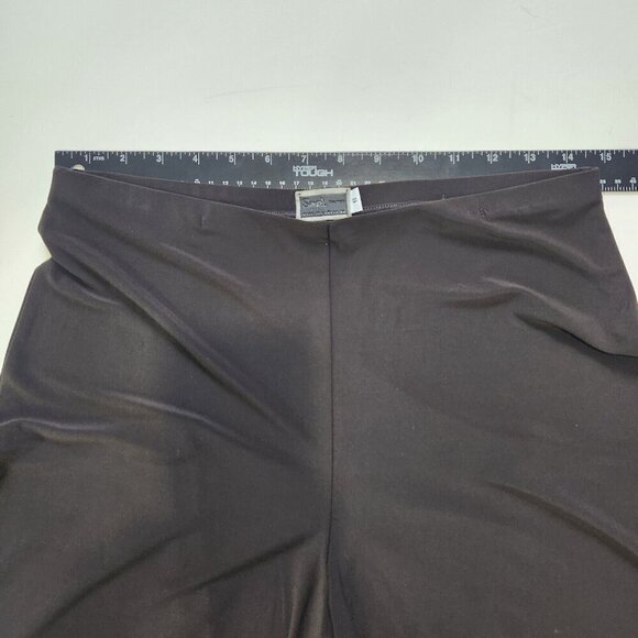 Sympli Wide Leg Palazzo Pant Womens 8 Brown Slinky Pull On Travel Comfort - Picture 5 of 10